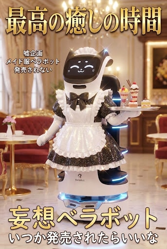 嘘企画　メイド服ベラボット | の人気AIイラスト・グラビア