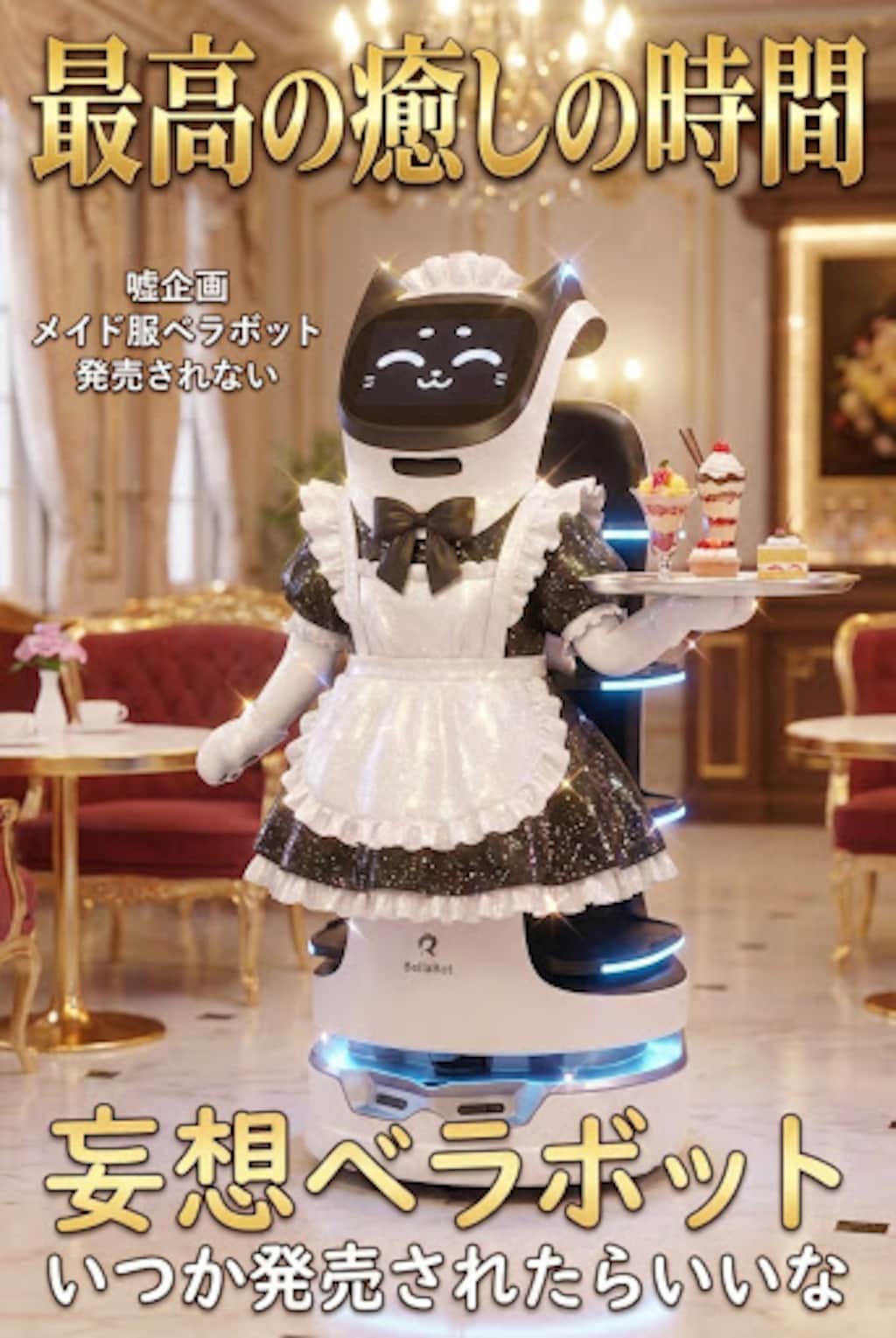 嘘企画　メイド服ベラボット