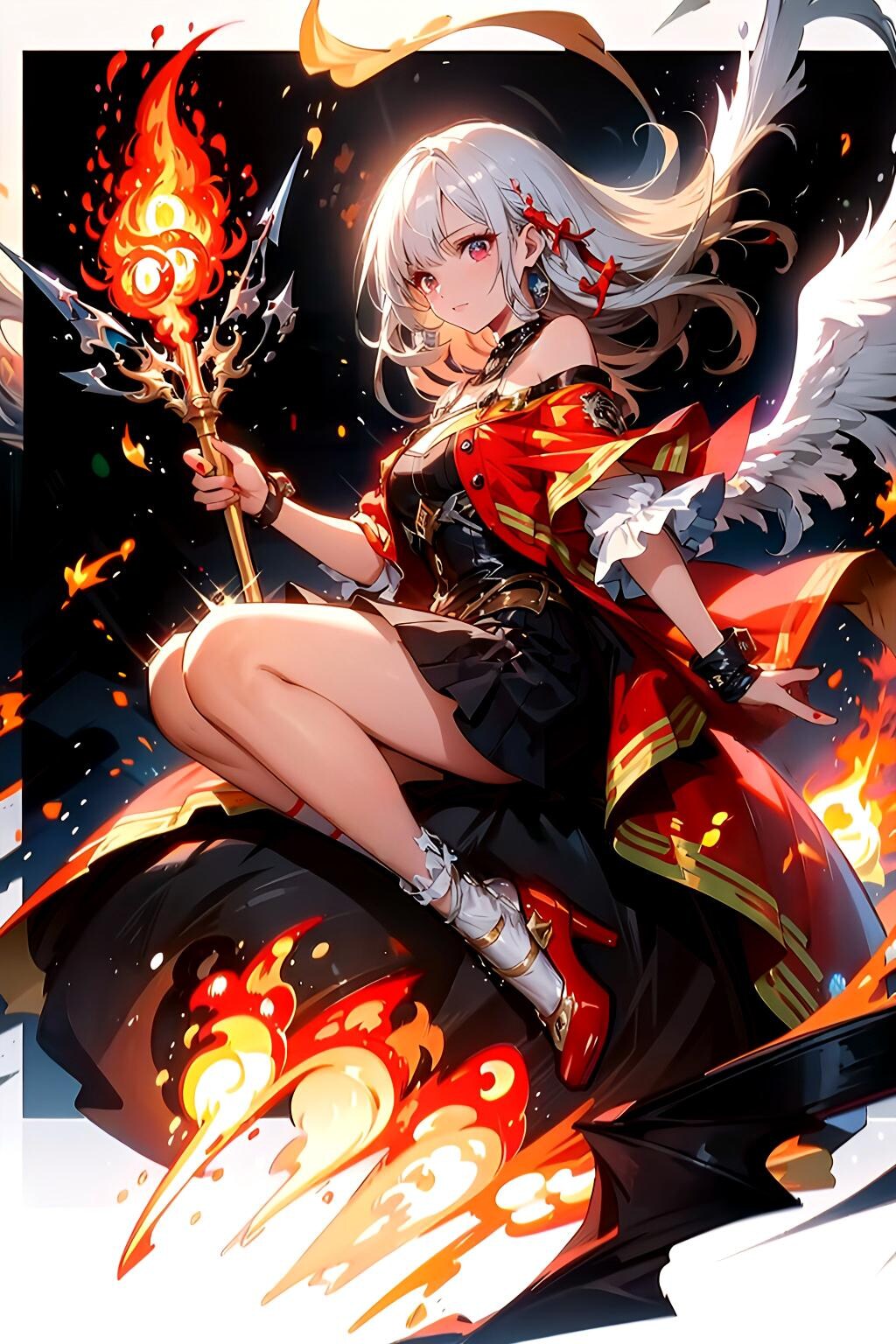 今日のトパーズちゃん　炎使い