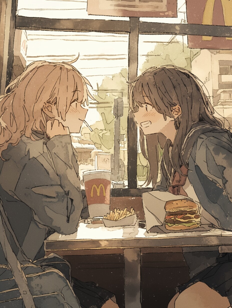 Burger Shop | の人気AIイラスト・グラビア