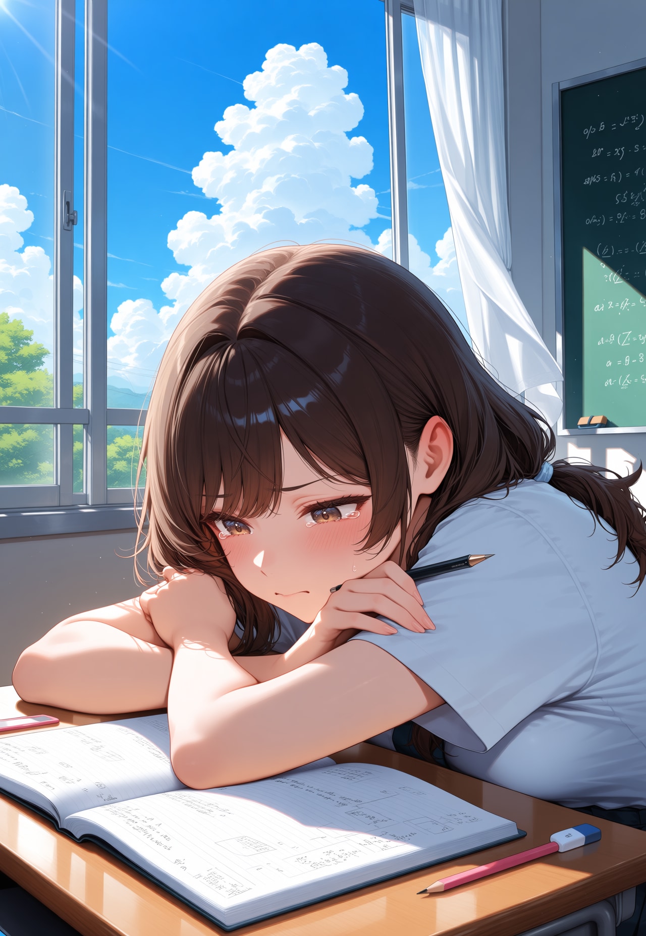 全然わからん。。。(補習中) | の人気AIイラスト・グラビア