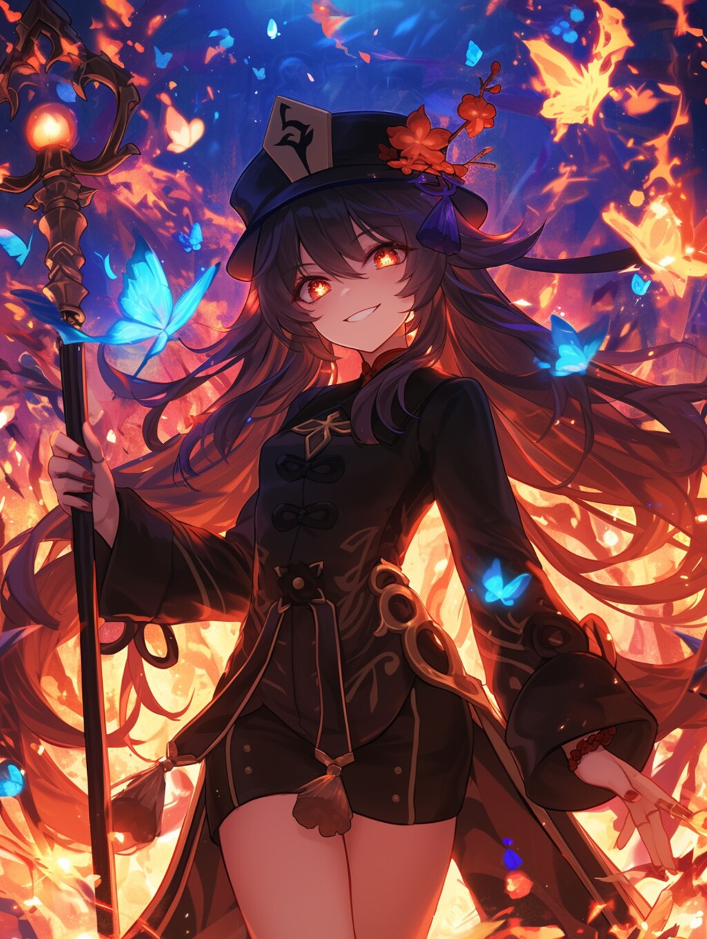 梅香燎蝶