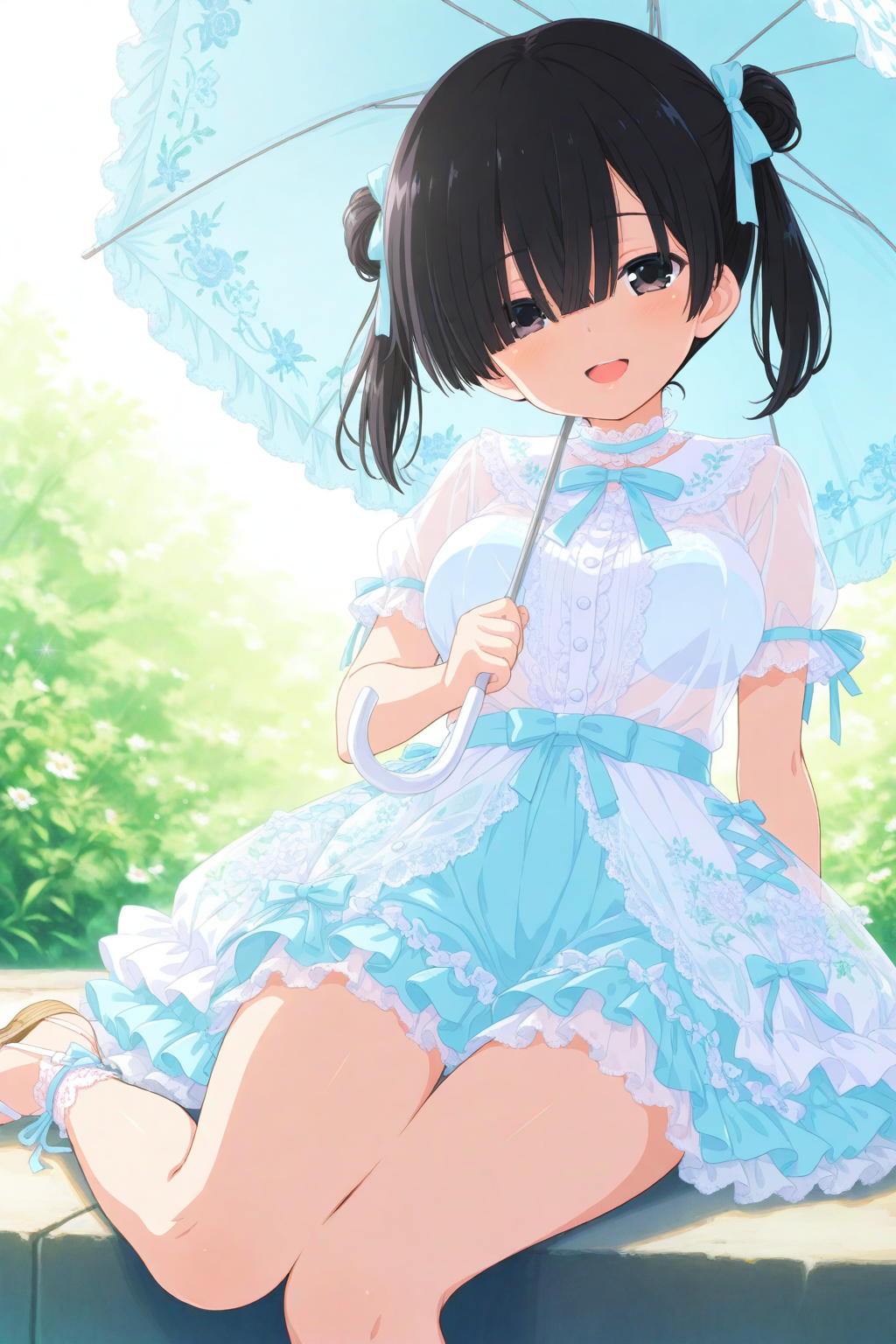 涼しげな服 | の人気AIイラスト・グラビア