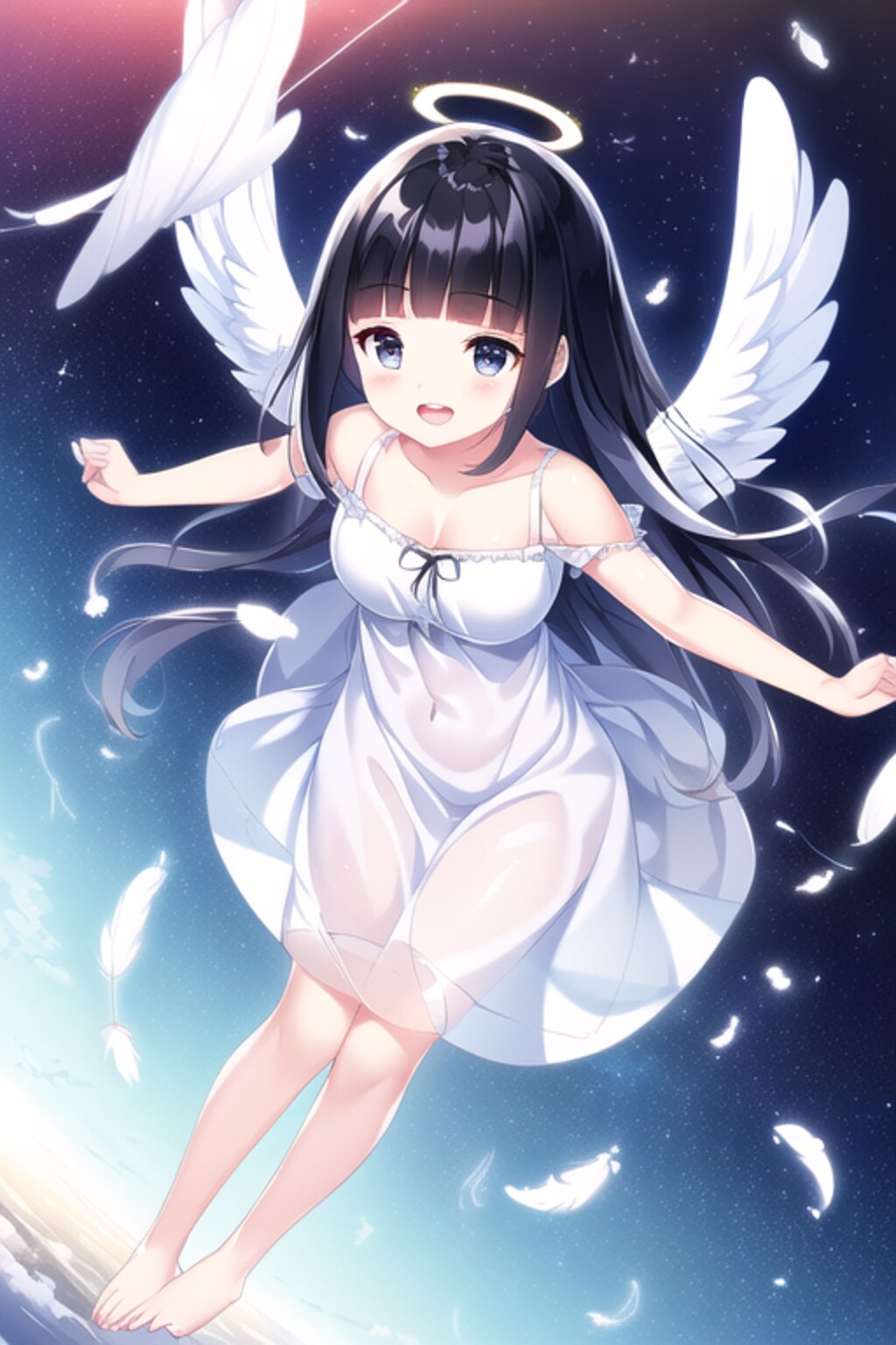 好奇心旺盛な天使