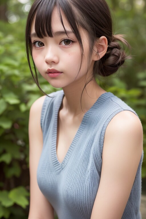 袖なしベスト②