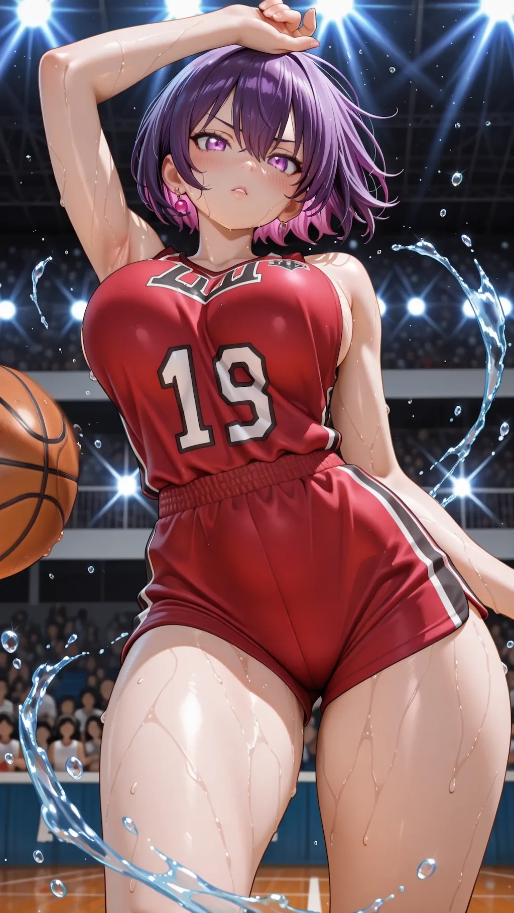 誇張しすぎた汗