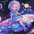 UFOで星間旅行 3枚目