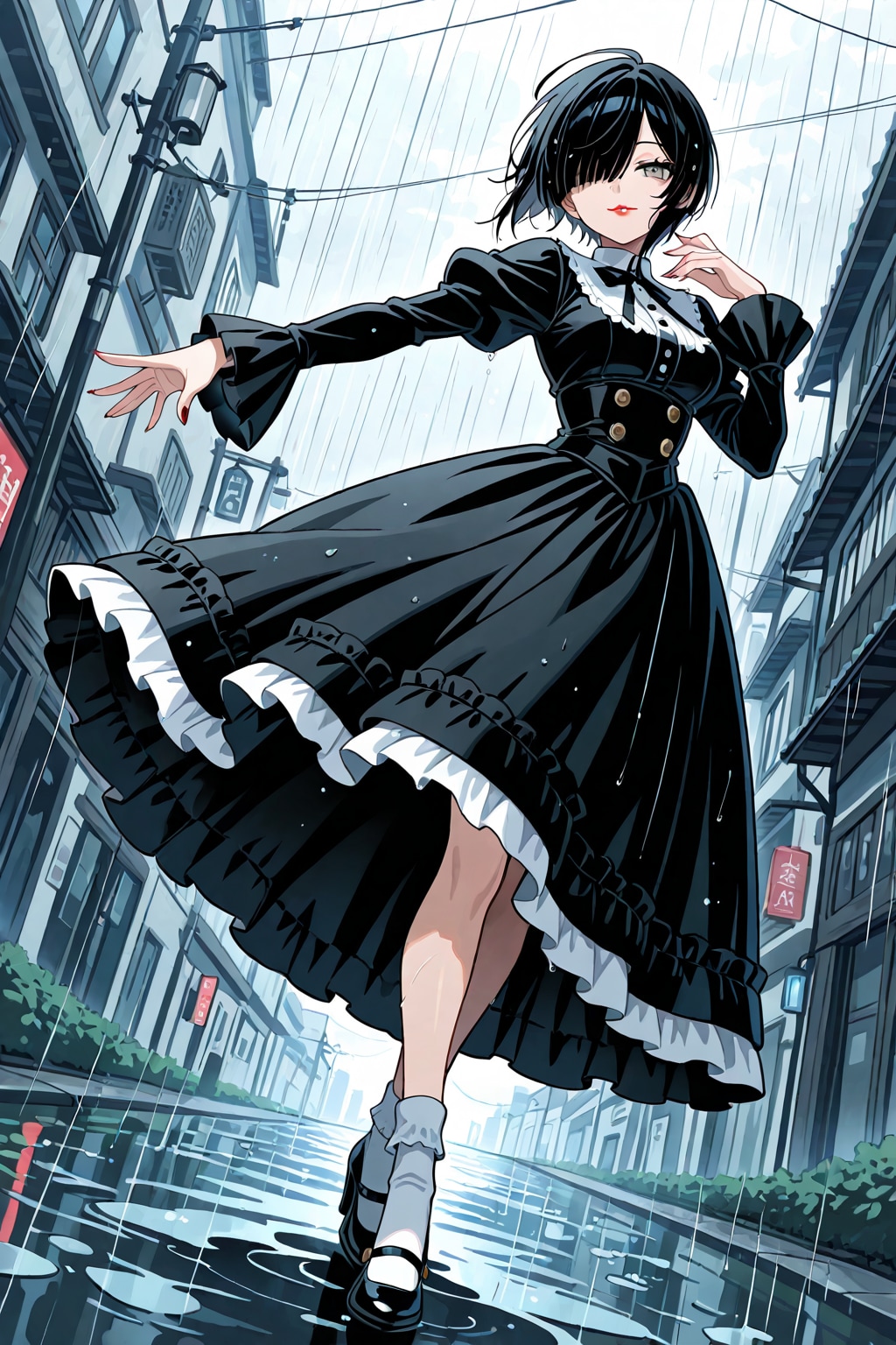 雨の日のお嬢様　その３
