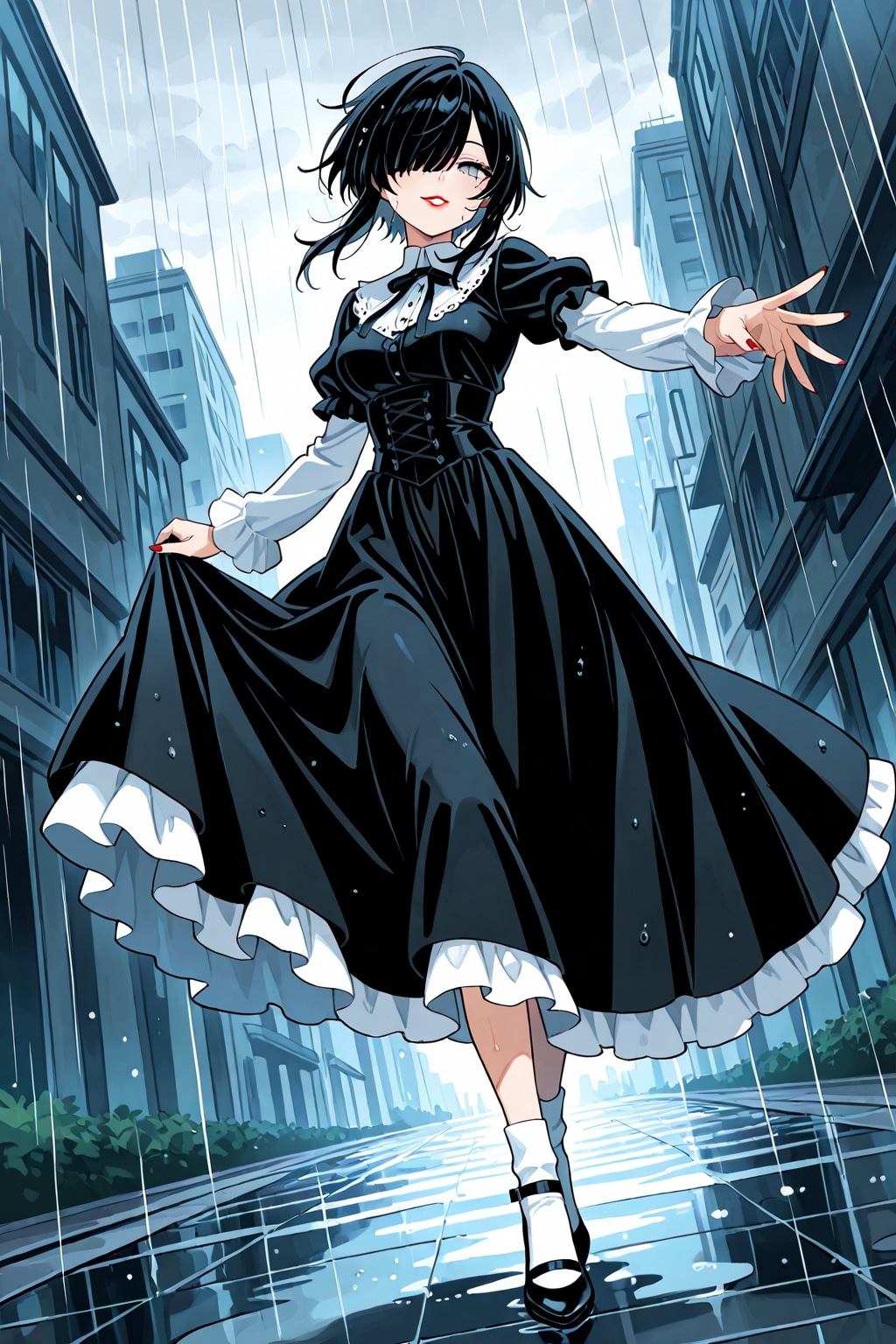 雨の日のお嬢様　その３