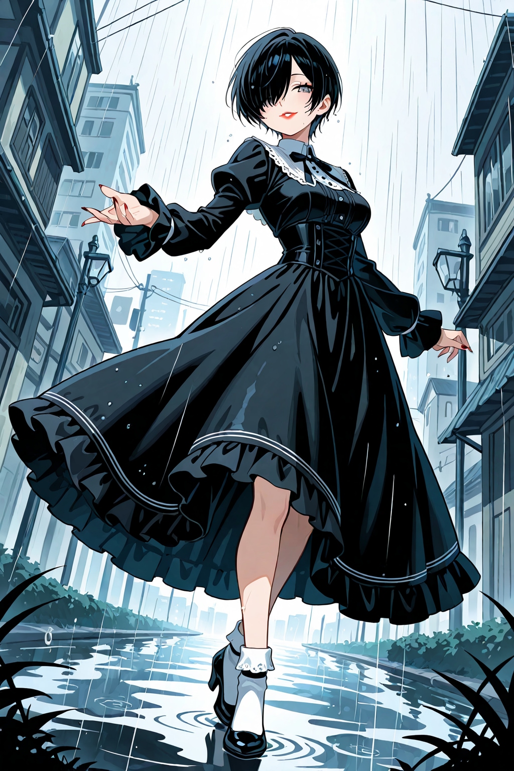 雨の日のお嬢様　その３