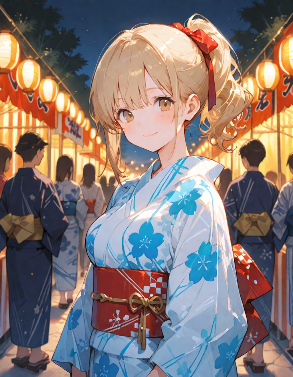 浴衣と水着
