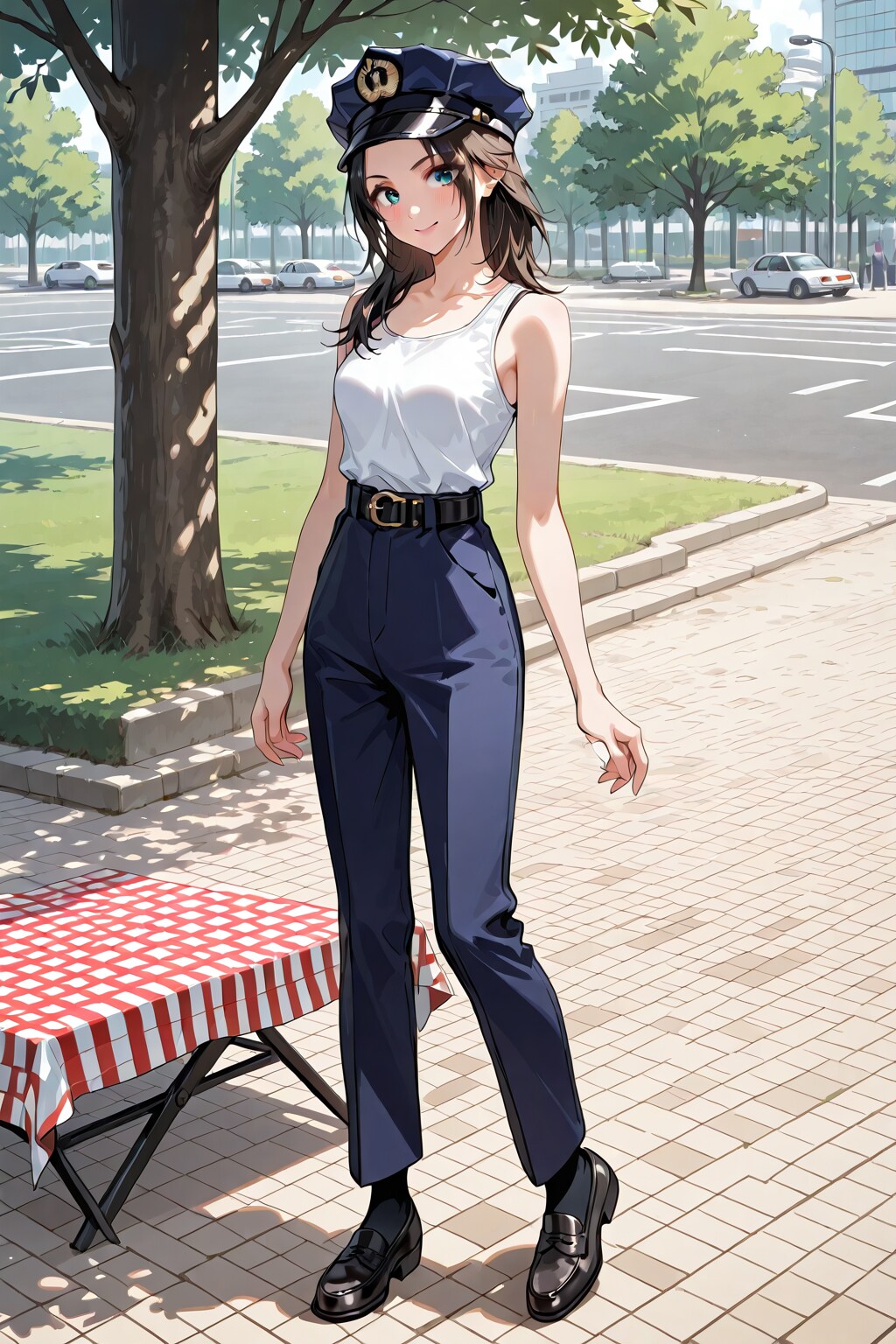 元祖かっこかわいい婦警神宮司しずかの代々木公園ピクニック