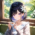 ティータイム中のひまり 2枚目