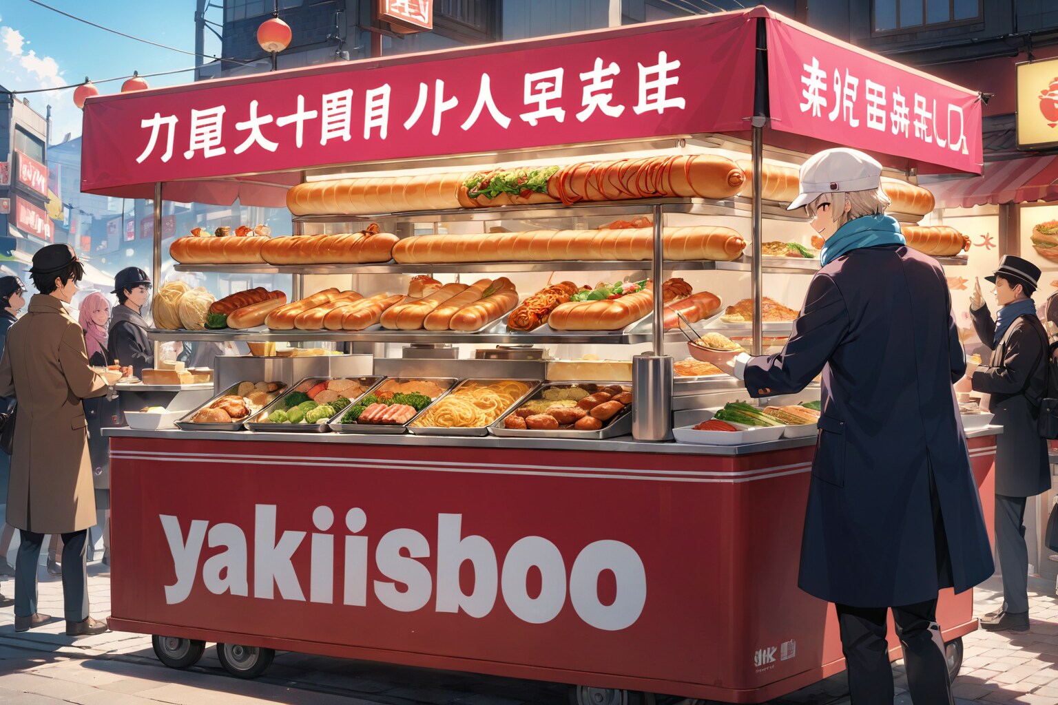 焼きそばパンチャレンジ　2025-01-09 | の人気AIイラスト・グラビア