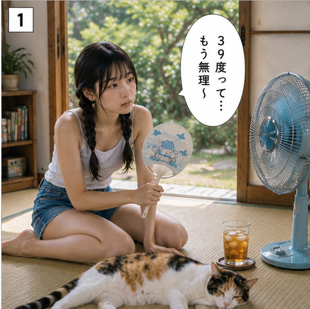 暑い
