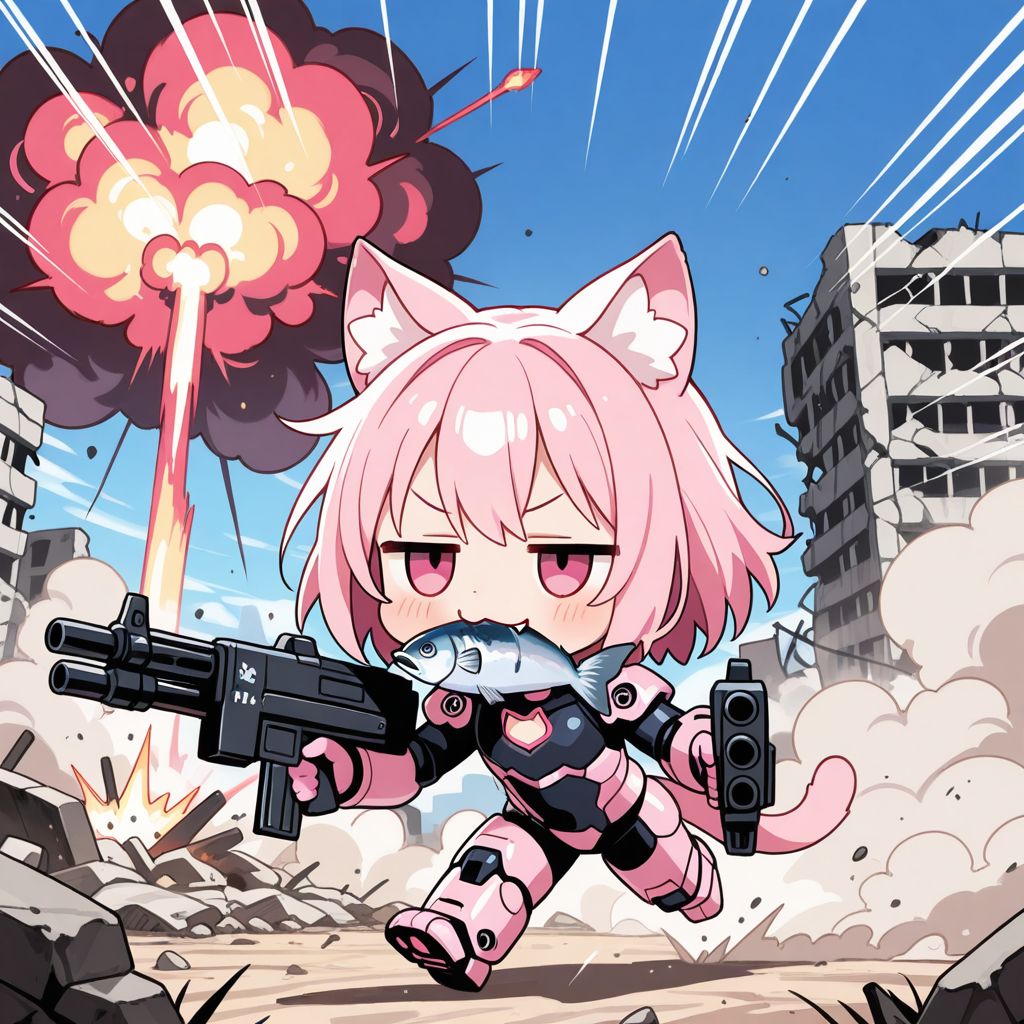 力が欲しければパワードスーツを装着すればいいにゃ！！