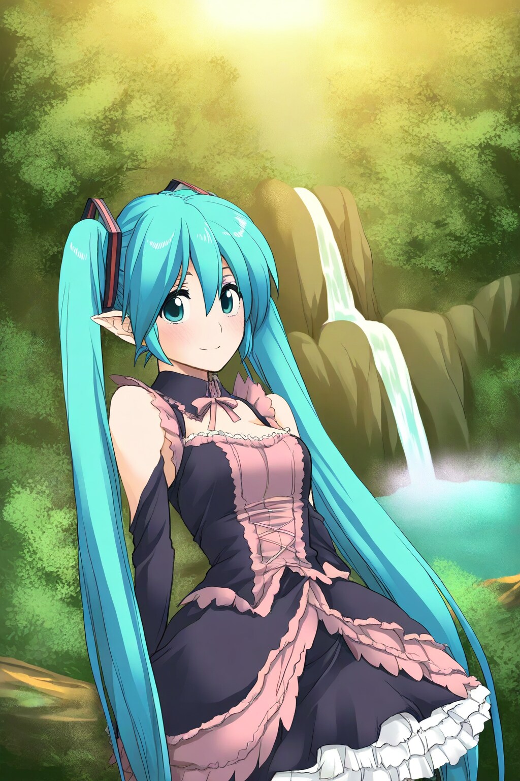 エルフの女の子