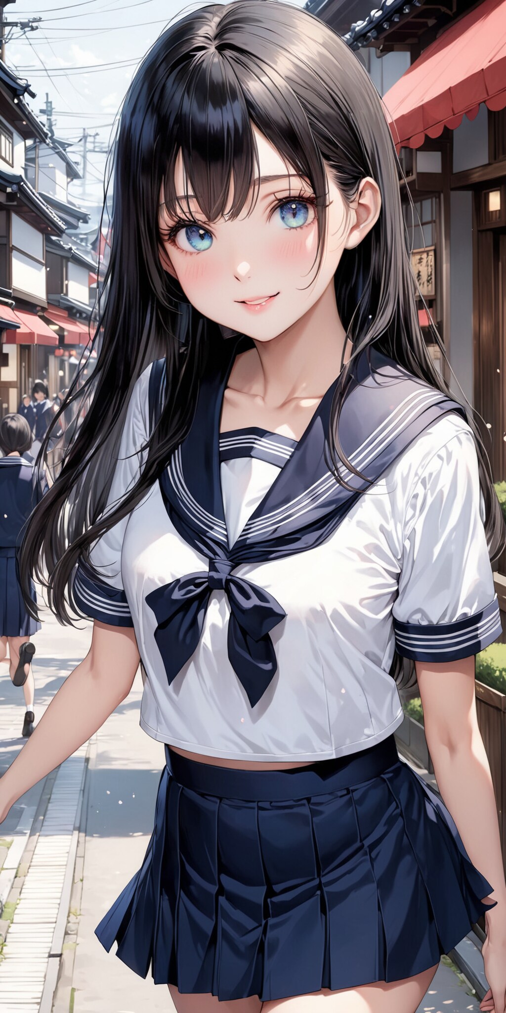 制服少女