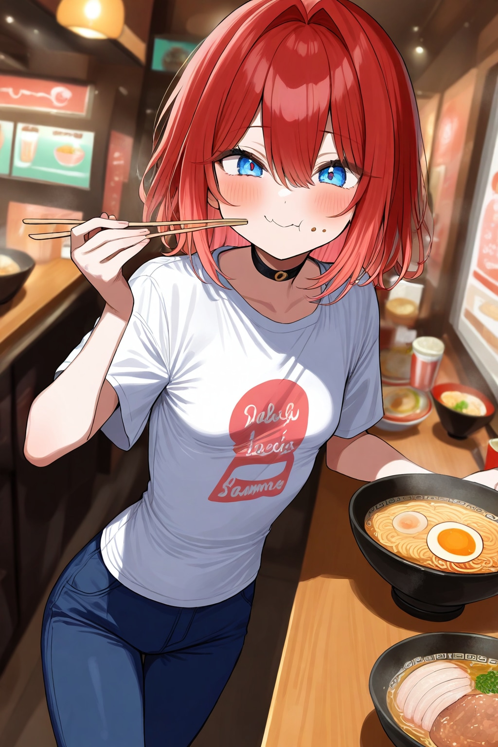 小織くんはラーメンに夢中
