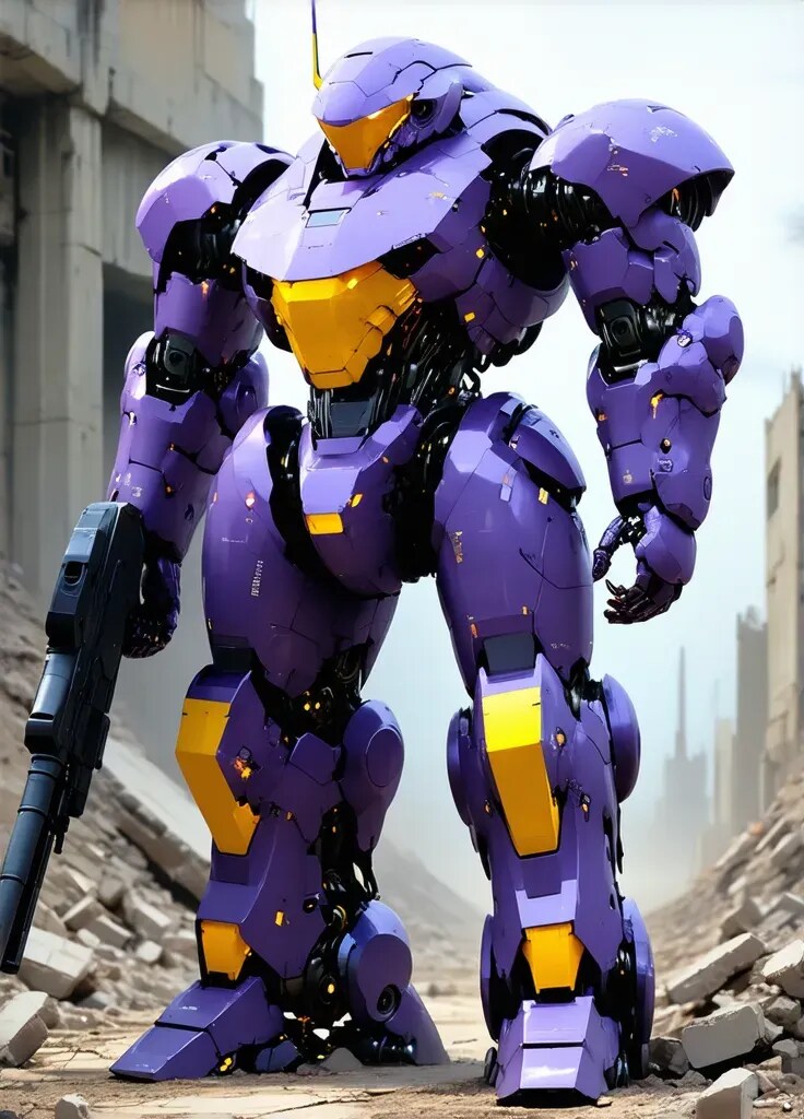 戦闘用ロボット | の人気AIイラスト・グラビア