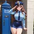 うちの子　震堂千秋　婦警さん 3枚目
