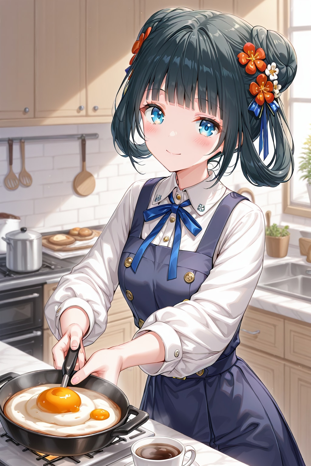 おだんごちゃん🍡✨と朝ごはん🍚✨