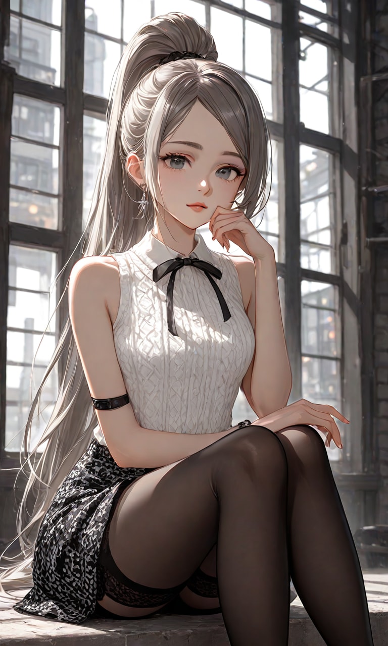 ポニーテールの女性 | の人気AIイラスト・グラビア