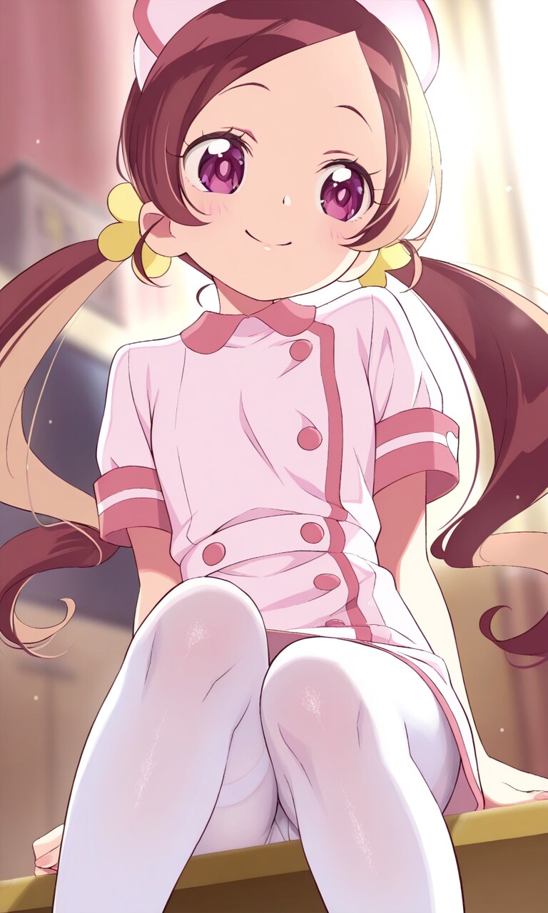 ナース・花咲つぼみ。