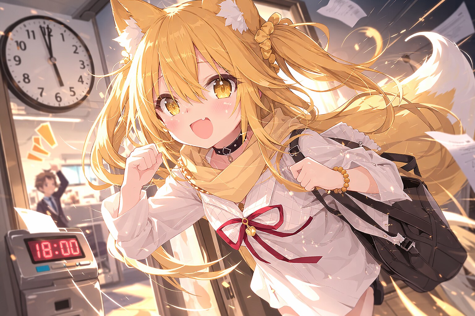 逃げろー！