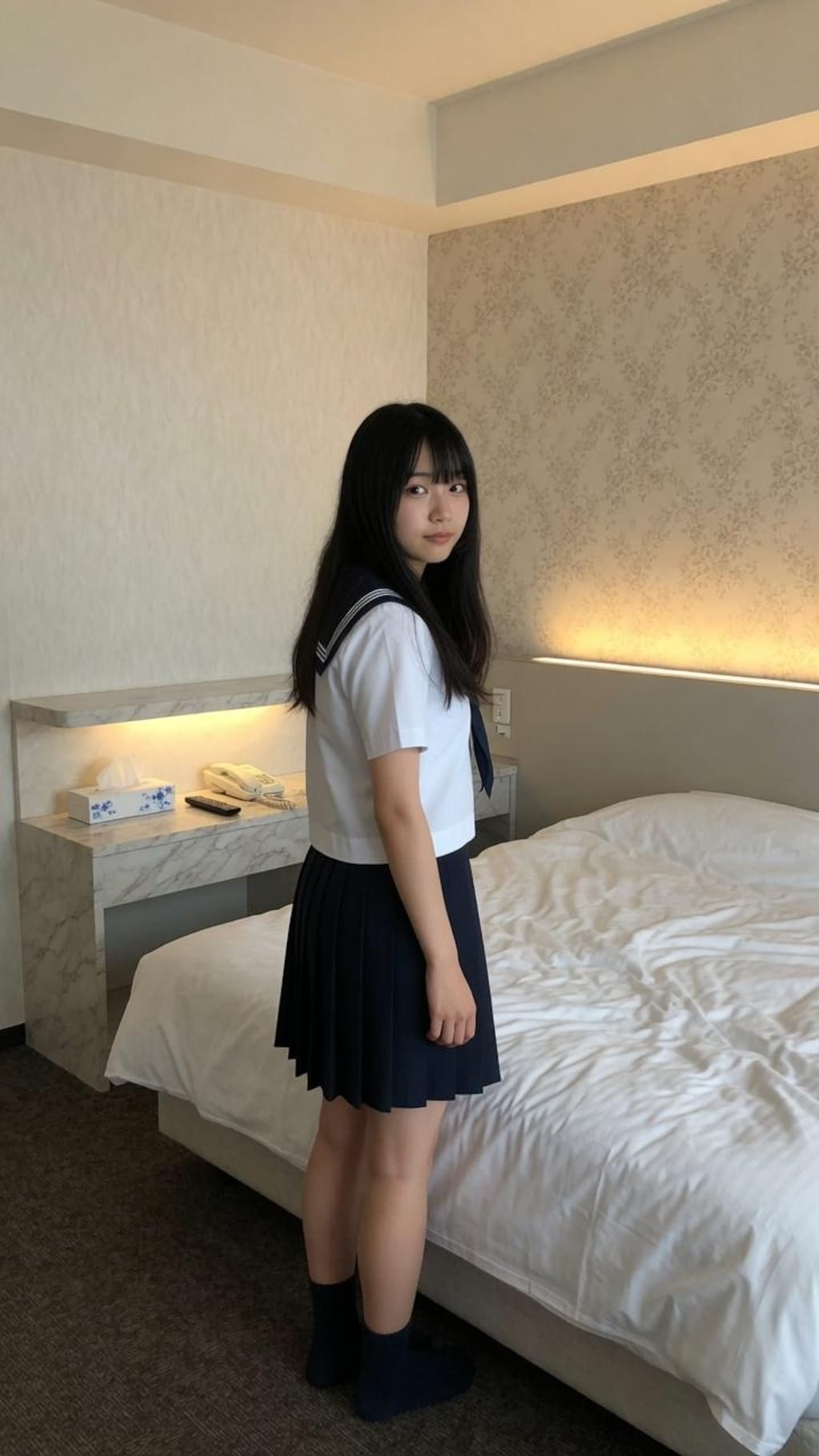 制服リフレにて