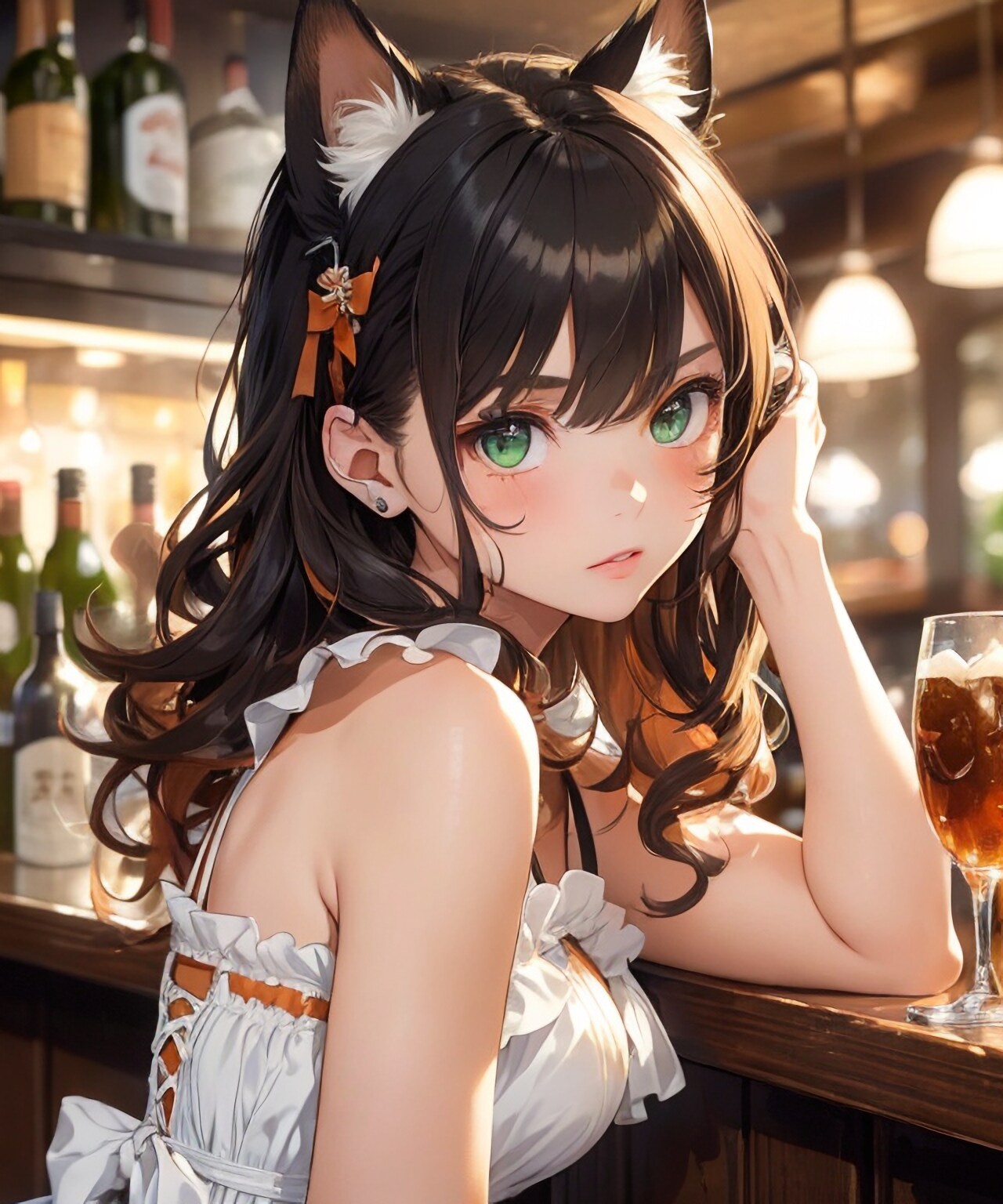 バーで猫耳さんと出会った