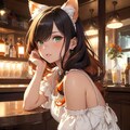 バーで猫耳さんと出会った 6枚目