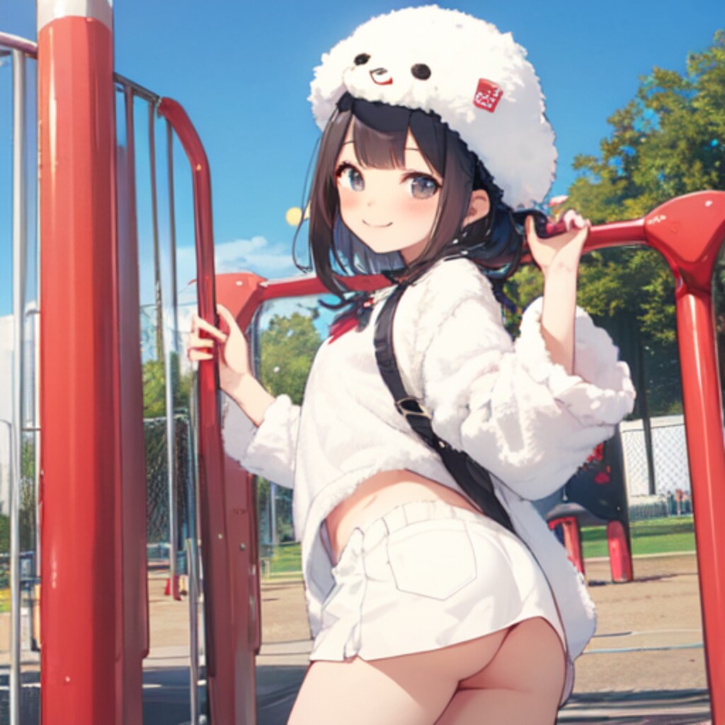 公園にて