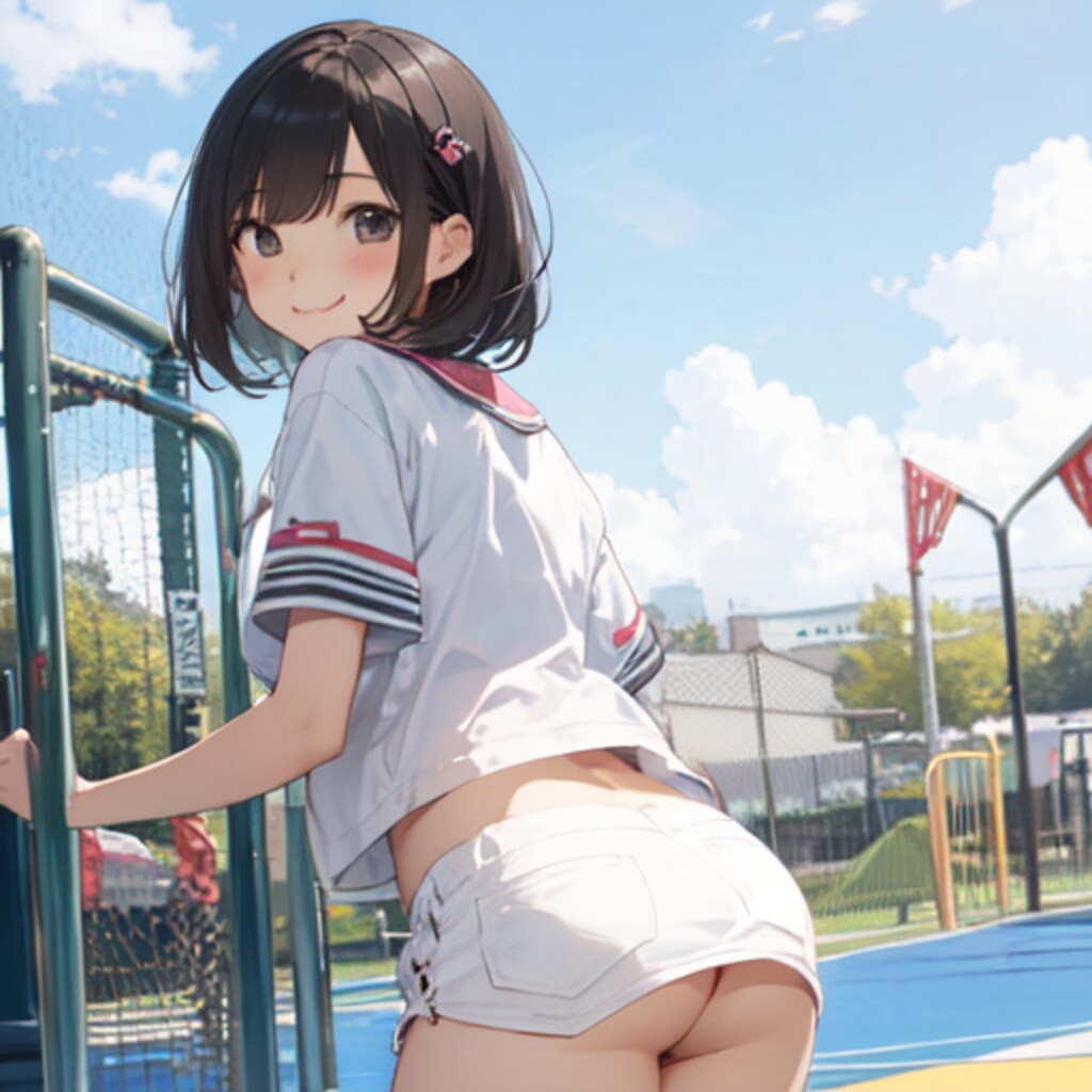 公園にて