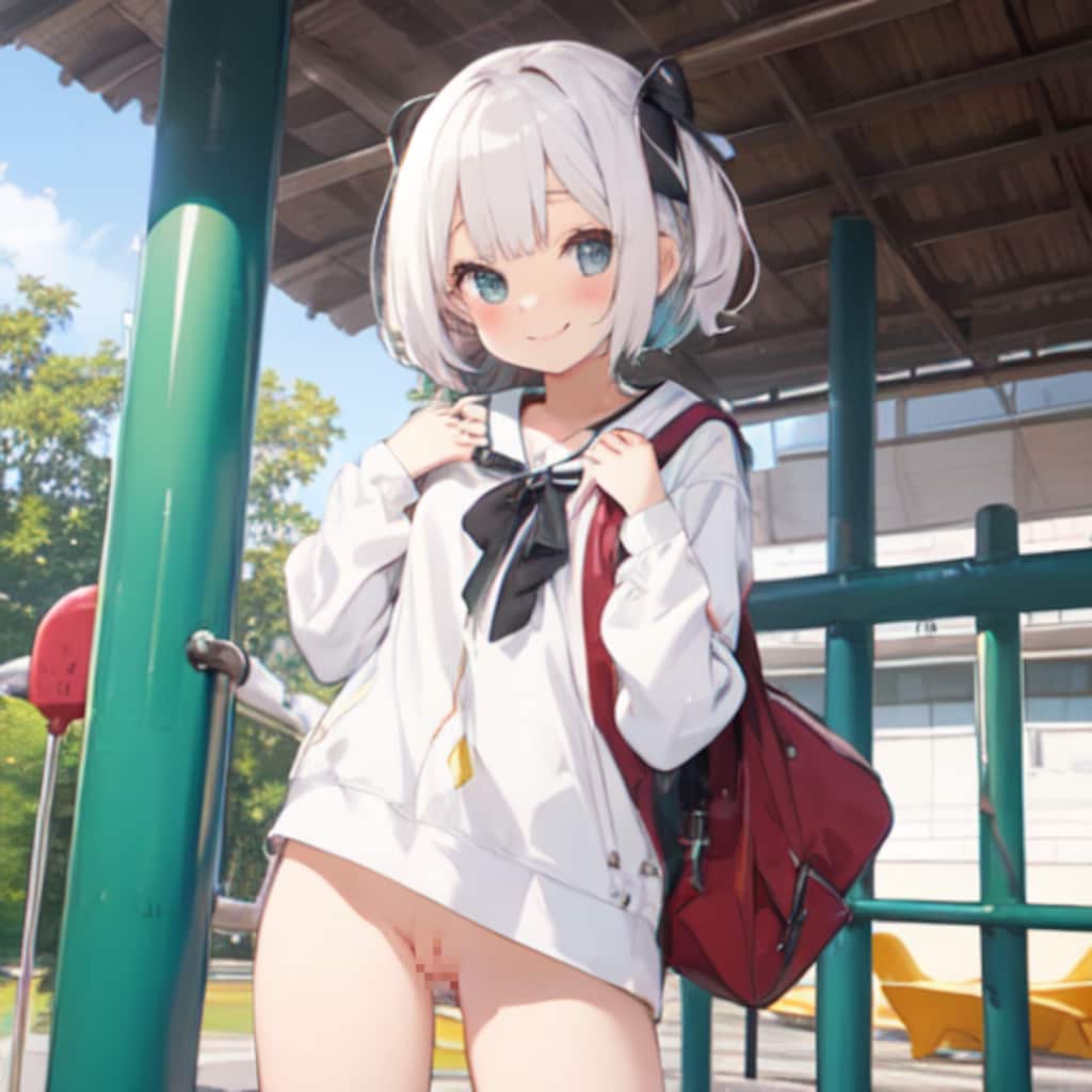 公園にて