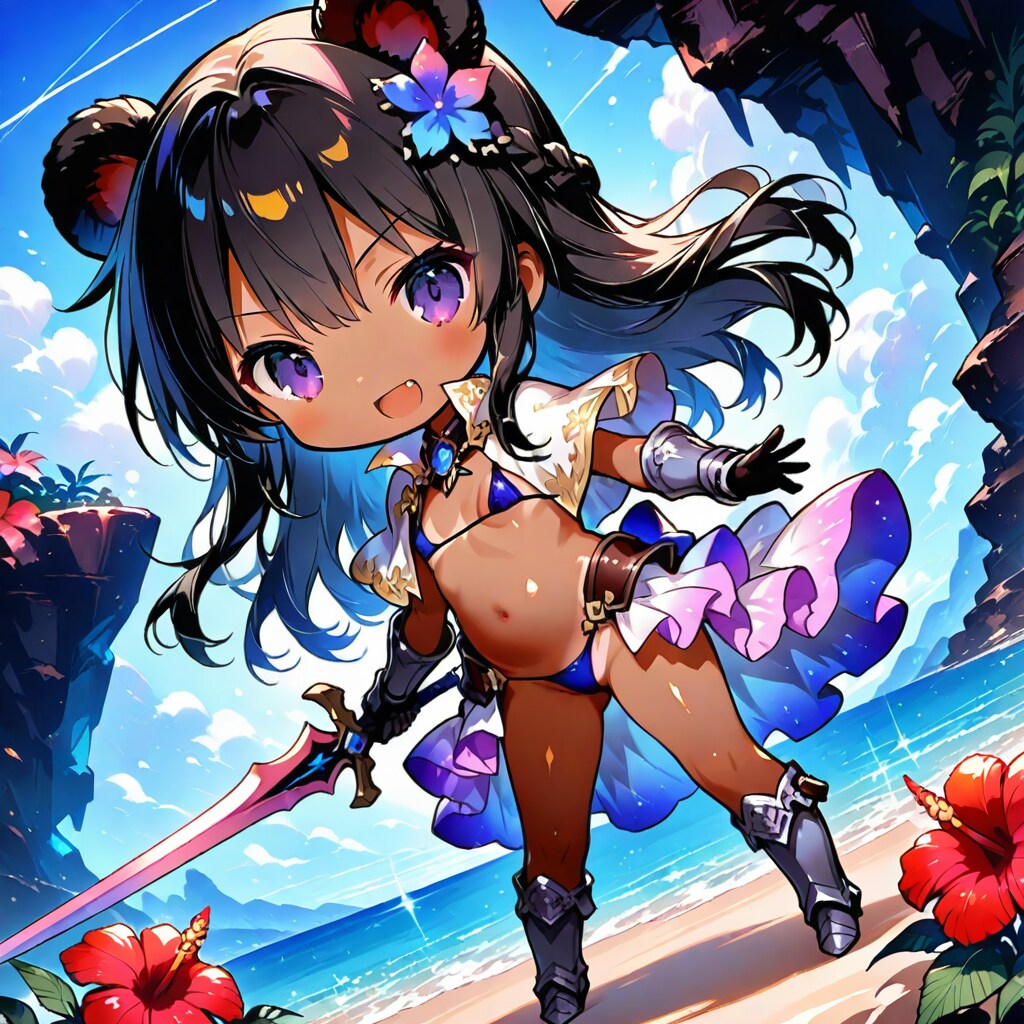 ちびくまみみナイトさん (ビキニアーマー) 02