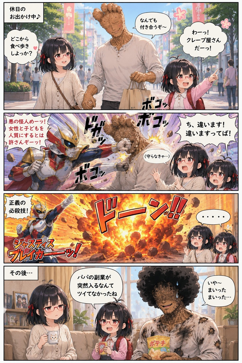 黒瀬さやかさんの家族団欒が…