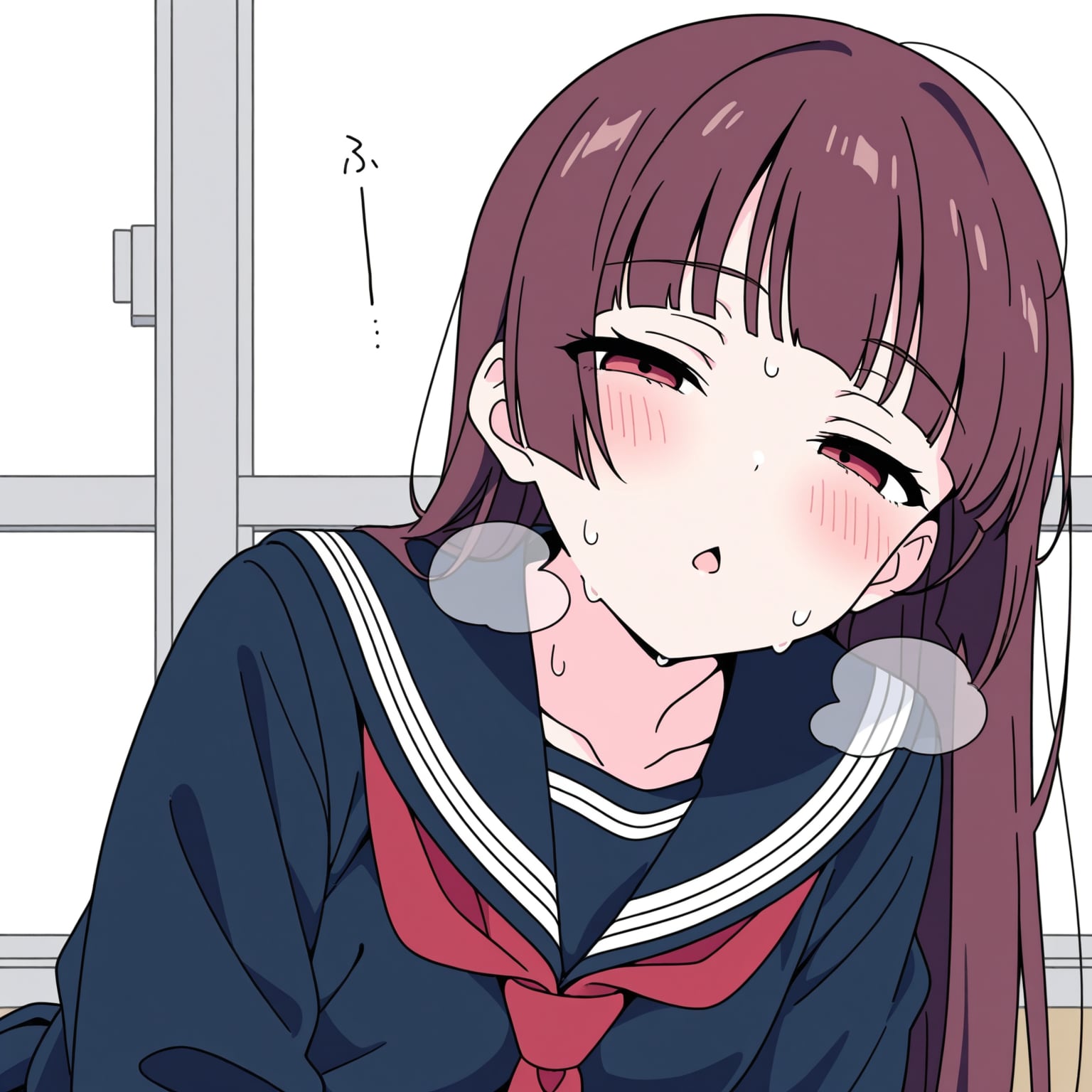 「間に合ったぁ……」 | の人気AIイラスト・グラビア