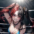 女子プロレスラー風 3枚目