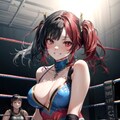 女子プロレスラー風 4枚目