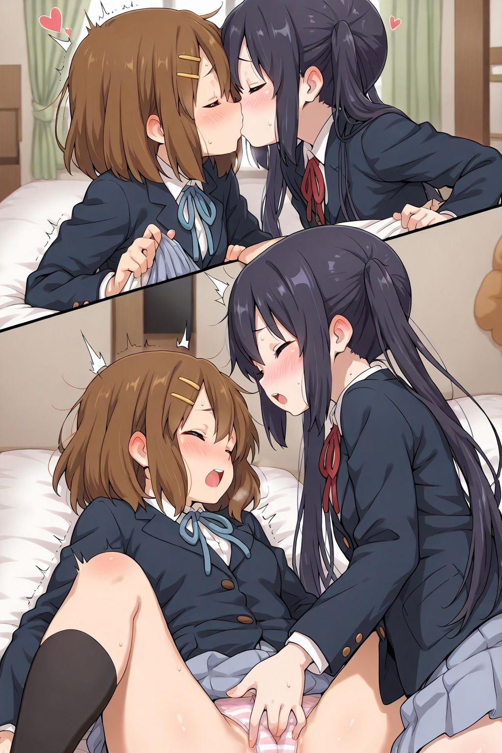 けいおん(唯 梓) 百合な二人
