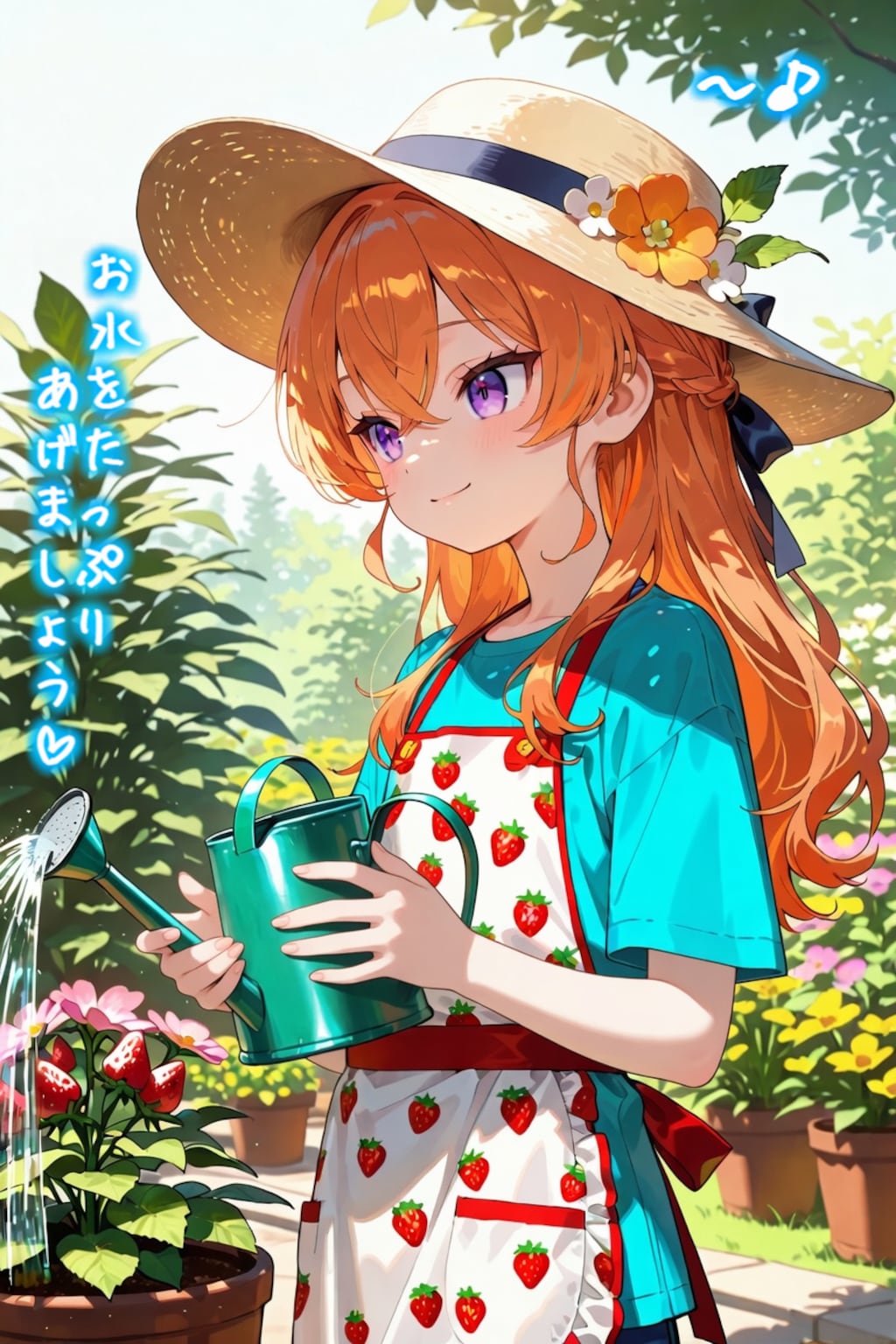 ✨🪴 兎河４姉兄妹弟と姫宮兄妹のガーデニング 🌼✨