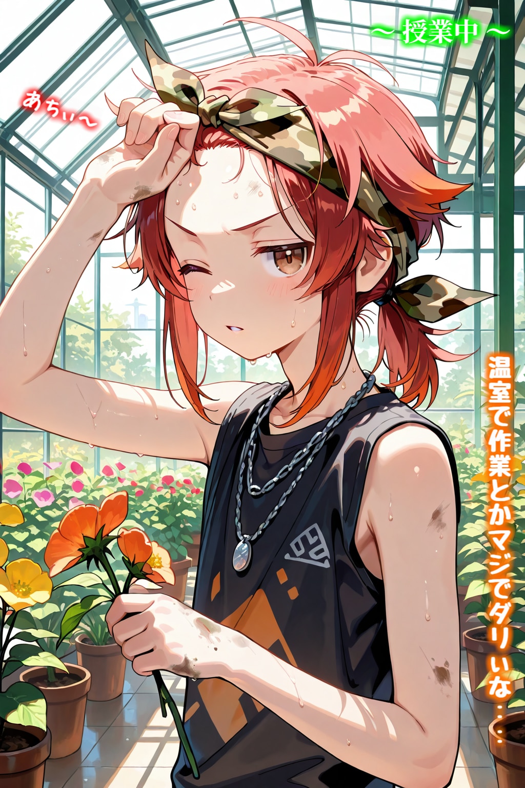 ✨🪴 兎河４姉兄妹弟と姫宮兄妹のガーデニング 🌼✨