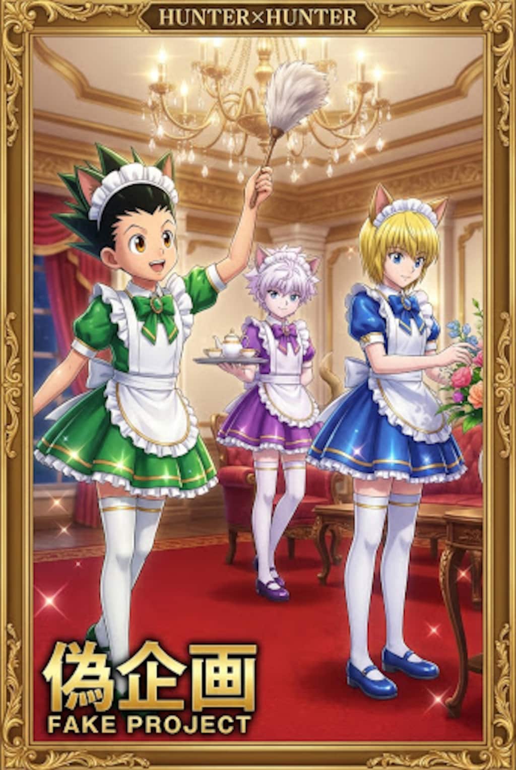 ハンターハンター　メイド服2