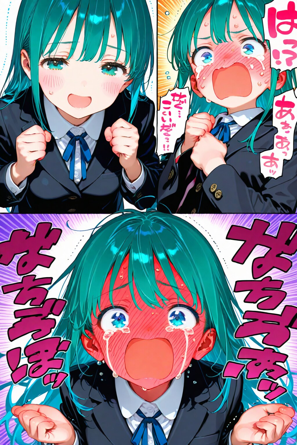 あーあ泣いちゃった