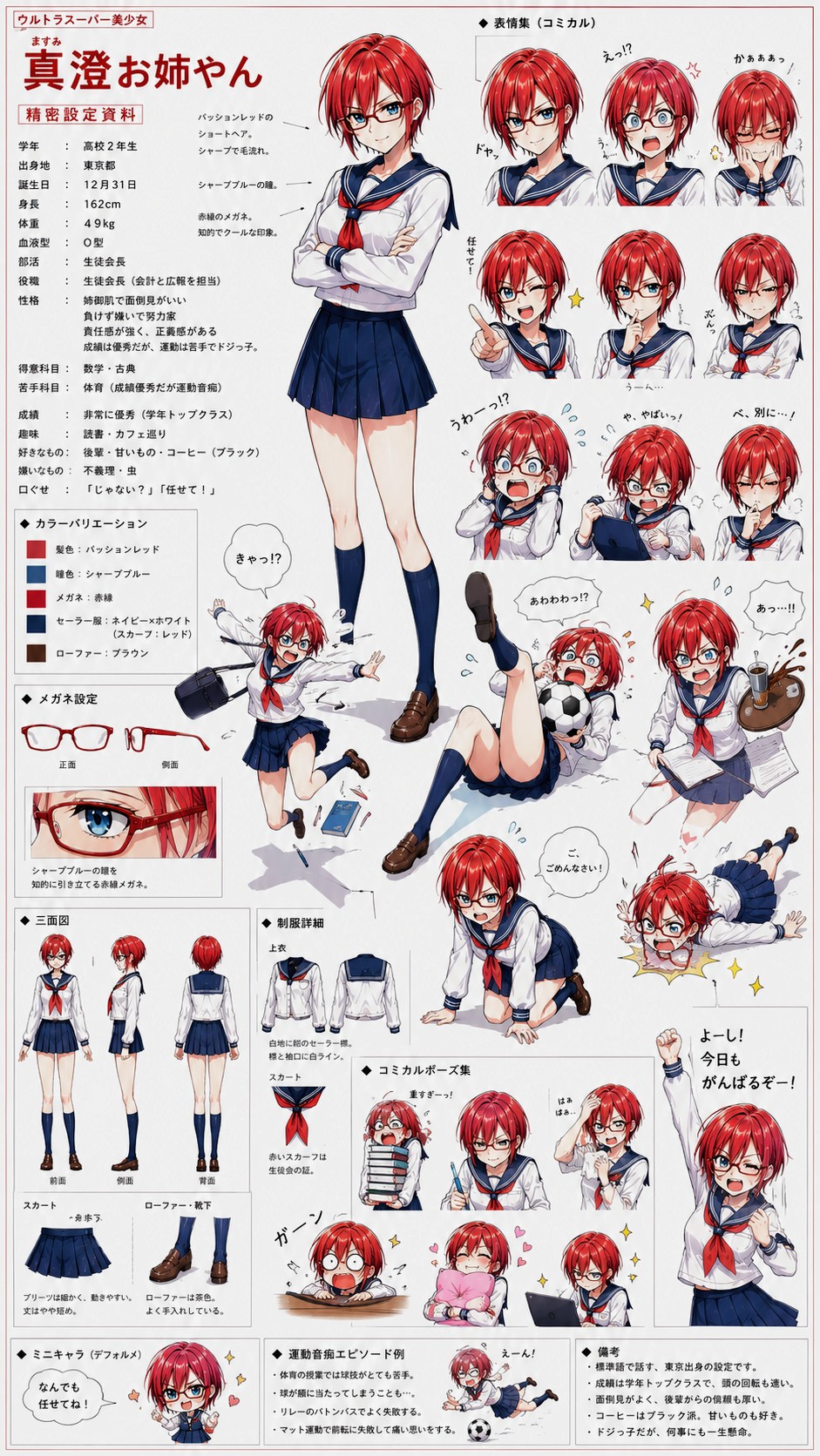 USB真澄お姉やん👓️✨83 | の人気AIイラスト・グラビア