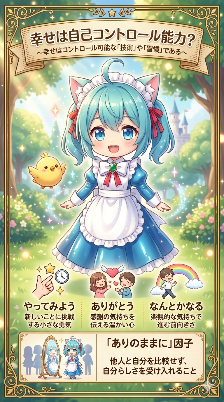 幸せは自己コントロール能力?