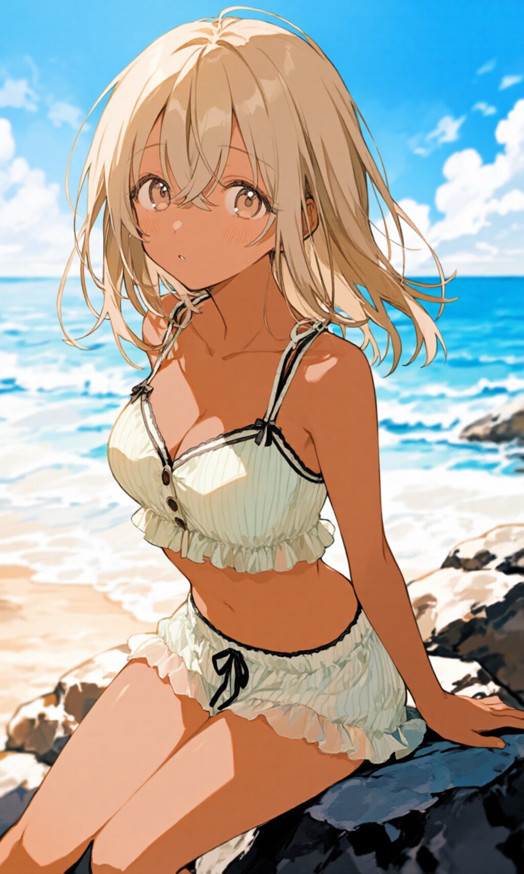 夏のコーディネート③