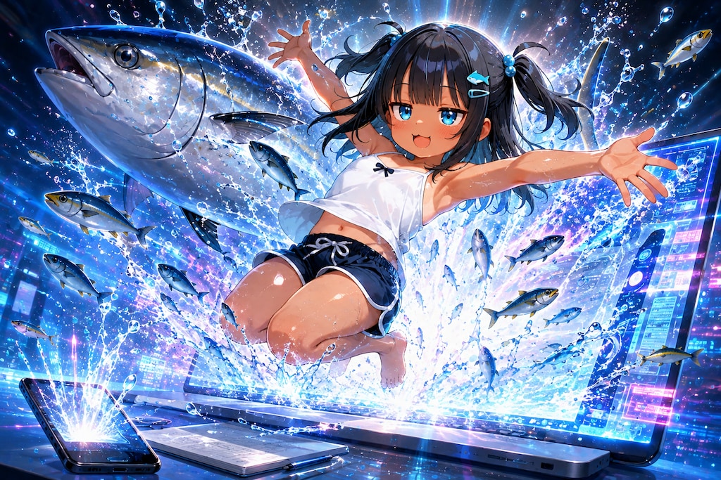ウチの子爆誕🐟