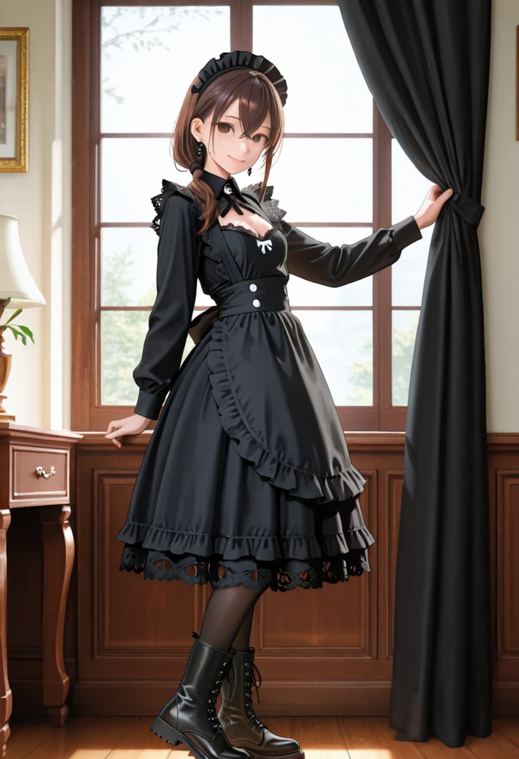 歩美 Maid Costumes (16)